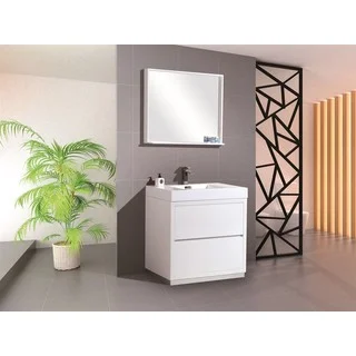 KubeBath Bliss 30-inch Single-sink Bathroom Vanity