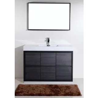 KubeBath Bliss 48-inch Single-sink Bathroom Vanity