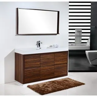 KubeBath Bliss 59-inch Single Sink Bathroom Vanity