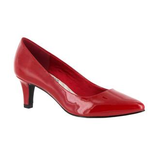 Easy Street Women's POINTE Red Heels