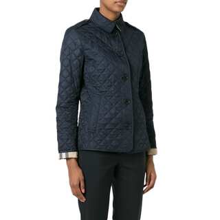 Burberry Ashurst Navy Quilted Lightweight Jacket