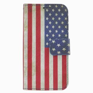 Insten Colorful United States National Flag Leather Case Cover with Stand/ Wallet Flap Pouch For Apple iPhone 6 Plus/ 6s Plus