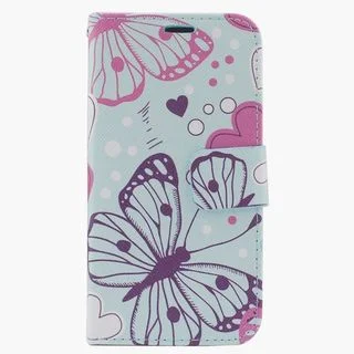Insten Colorful Butterfly Leather Case Cover with Stand/ Wallet Flap Pouch/ Photo Display For Apple iPhone 6 Plus/ 6s Plus