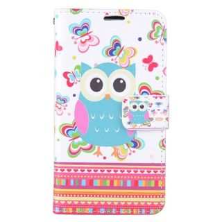 Insten Colorful Butterfly Leather Case Cover with Stand/ Wallet Flap Pouch/ Photo Display For LG K7