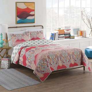 Vue Dreamcatcher Cotton Reversible Multi-piece Quilt Set