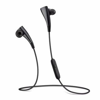 Bluetooth V4.1 Magnet Circle Wireless Stereo Noise Cancelling Black Earphones With Mic for iPhone/Android Phones