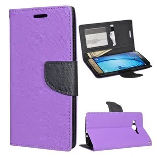 Insten Leather Case Cover with Stand/ Wallet Flap Pouch/ Photo Display For Samsung Galaxy Amp Prime/ J3 (2016)