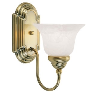 Livex Lighting Belmont Antique Brass 1-light Bath Sconce