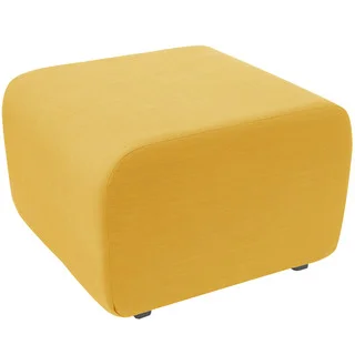 angelo:HOME Cocktail Linen French Yellow Ottoman