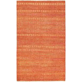 eCarpetGallery Finest Ziegler Chobi Orange Wool Hand-knotted Rug (4' 10 x 8' 0)