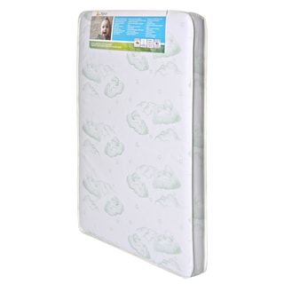EvenFlo Baby Suite Selection 100 Dream On Me Vinyl 3-inch Firm Mattress With Square Corner