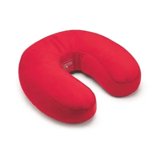 ThermaTek Red Polyester Heated Travel Neck Pillow