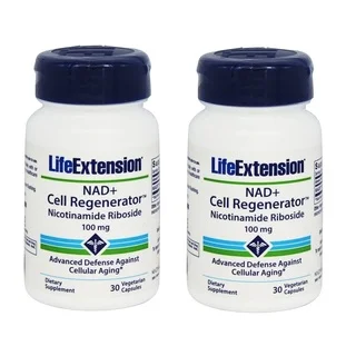 Life Extension NAD+ Cell Regenerator Nicotinamide Riboside 100mg (30 Veggie Capsules)