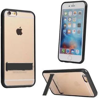 Insten Hard Snap-on Dual Layer Hybrid Crystal Case Cover with Stand For Apple iPhone 6/ 6s