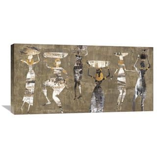 Global Gallery Cynthia Fields 'African Dance' Stretched Canvas Artwork