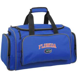 WallyBags Florida Gators Collegiate Blue Polyester 21-inch Duffel Bag