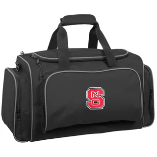 WallyBags NC State Wolfpack 21-inch Collegiate Duffel Bag