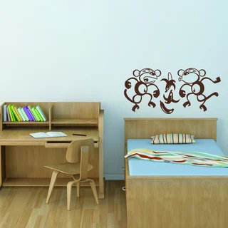 Style & Apply Silly Monkeys Vinyl Wall Decal