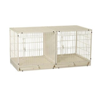 ProSelect Modular Dog Cage and Kennel with Wheels