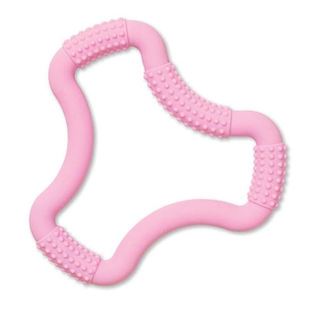 Dr. Brown's Flexees Pink Ergonomic A-shaped Teether