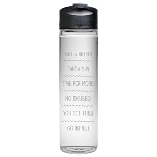 Drink Schedule Travel Water Bottle