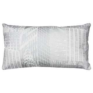 Rizzy Home Metallic Cityscape 11-inch x 21-inch Decorative Throw Pillow