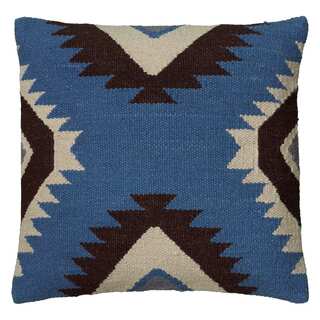 Rizzy Home Woven Southwest Patterned 18-inch Decorative Throw Pillow