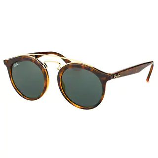 Ray-Ban Women's RB 4256 710/71 Gatsby I Havana Plastic Fashion Sunglasses with Green Lens
