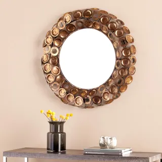 Harper Blvd Janis Round Decorative Mirror