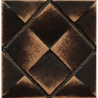 Matterix City Vene Bronze Metal Resin Tile (1 Piece)