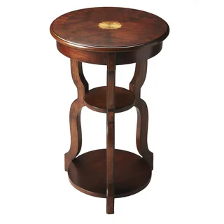Butler Hourglass Cherry Side Table