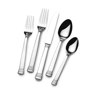 St. James Capitol Dome 18/10 Stainless Steel 90-piece Flatware Set