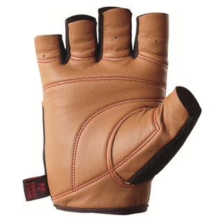 Valeo Pro Ocelot Tan Goat Grain Leather Workout Glove