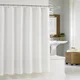 Hotel Quality Jacquard Textured Fabric Shower Curtain/Liner (70"x72") - Assorted Colors - Thumbnail 0