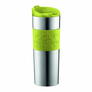 Bodum Insulated Green Stainless Steel 15-ounce Vacuum Travel Mug