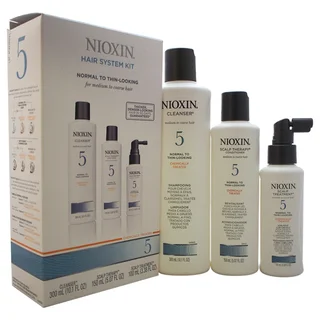 Nioxin System 5 Thinning Hair Kit for Medium/Coarse Normal Thin Hair