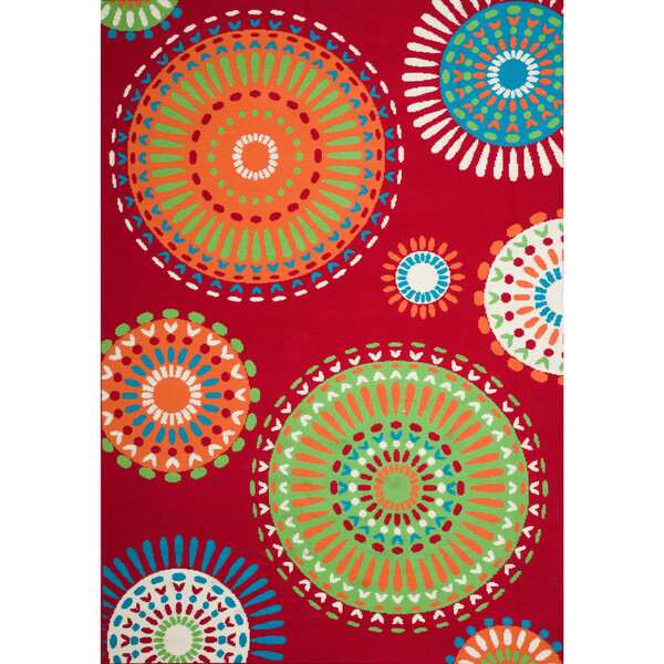 Christopher Knight Home Roxanne Mala Indoor/Outdoor Red Rug