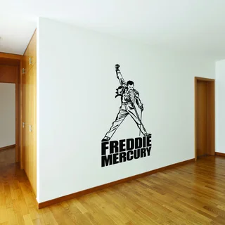 Style and Apply Freddie Mercury Vinyl Wall Decal