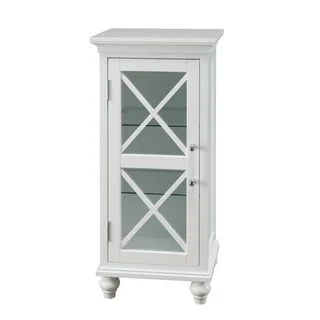 Grayson Floor Cabinet with 1 Door, by Elegant Home Fashions