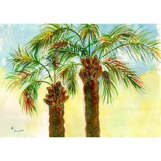Betsy Drake Coastal Palms Doormat
