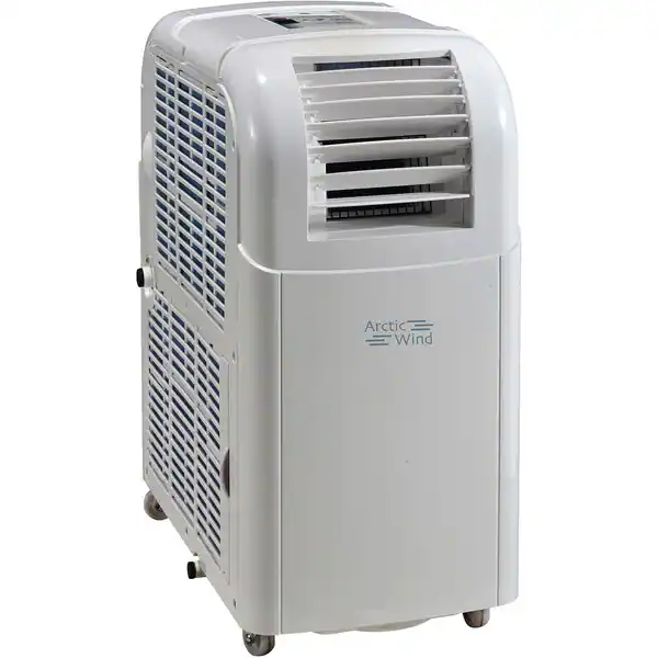 Artic Wind 10000 BTU Portable Air Conditioner with Dehumidifier - White
