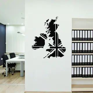 Style & Apply Great Britain Vinyl Wall Decal and Sticker Mural Art Home Decor