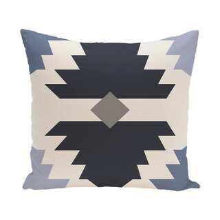 16 x 16-inch Mesa Geometric Print Outdoor Pillow