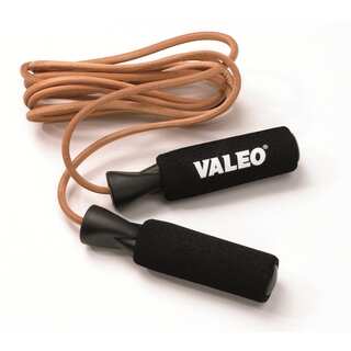 Valeo Adjustable-length Leather Jump Rope