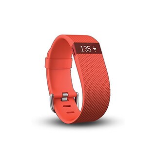Fitbit Charge HR Wireless Activity Wristband, Tangerine, Small