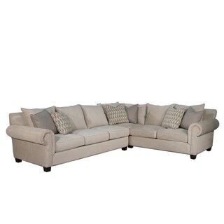 Valley Springs LAF Light Grey 2-piece Sectional