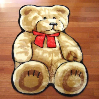 Classic Teddy Bear Playmat Rug (3'3 x 4'7)