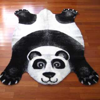 Panda Bear Playmat Rug (3'3 x 4'7)