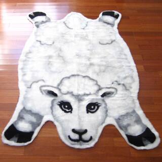 Sheep Playmat Rug (2'3 x 3'7)