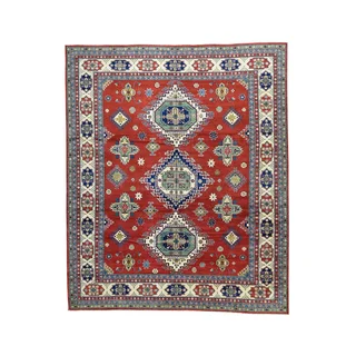 Kazak Red Hand-knotted Oversize Tribal Rug (12'5 x 14'10)